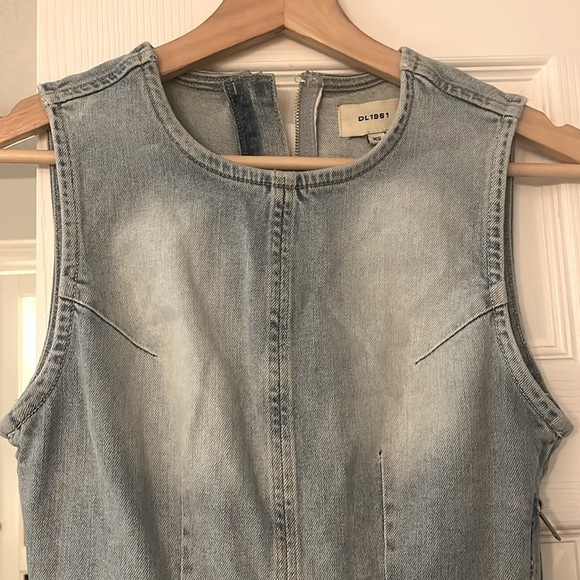 DL1961 Esmee denim midi dress - size XS - Picture 9 of 12